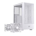Vỏ Case EINAREX P600 RGB White (Mid Tower, ATX, Màu Trắng)