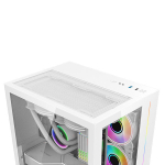 Vỏ Case MIK LV12 Mini Elite White (M-ATX)