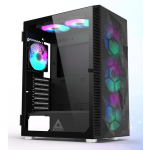 Vỏ Case Montech X3 Mesh Black (ATX, 6 Fan RGB)
