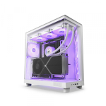 Vỏ Case NZXT H6 Flow RGB White (Mid Tower, ATX, CC-H61FW-R1)