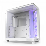 Vỏ Case NZXT H6 Flow RGB White (Mid Tower, ATX, CC-H61FW-R1)