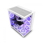 Vỏ Case NZXT H9 Flow White (ATX, CM-H91FW-01)