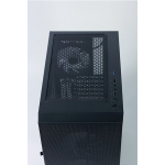 Vỏ Case SAMA 3307 Black (Mid Tower, ATX, 3 Fan RGB, Đen)