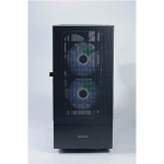 Vỏ Case SAMA 3307 Black (Mid Tower, ATX, 3 Fan RGB, Đen)