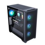 Vỏ Case SAMA 4502 Black (Mid Tower, ATX, 3 Fan ARGB, Đen)