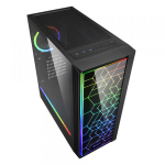 Vỏ Case Sharkoon LIT 100 RGB (Mid Tower, ATX, Màu Đen)