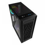 Vỏ Case Sharkoon RGB Wave (Mid Tower, ATX, Màu Đen)