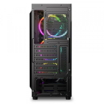 Vỏ Case Sharkoon RGB Wave (Mid Tower, ATX, Màu Đen)