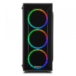 Vỏ Case Sharkoon TG4M RGB (Mid Tower, ATX, Màu Đen)