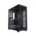 Vỏ Case VITRA ATLANTIS WX1 Black (ATX, Màu Đen)
