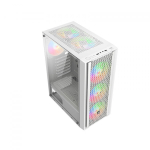 Vỏ Case VITRA CERES V305-M White (Mid Tower, Màu Trắng, 3 Fan RGB)