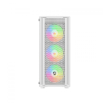 Vỏ Case VITRA CERES V305-M White (Mid Tower, Màu Trắng, 3 Fan RGB)