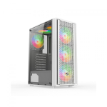 Vỏ Case VITRA CERES V305-M White (Mid Tower, Màu Trắng, 3 Fan RGB)