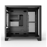 Vỏ Case VITRA CRYSTAL S1 Black (M-ATX, Rad 240, Màu Đen)