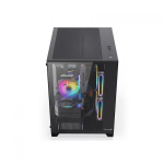 Vỏ Case VITRA CRYSTAL S1 Lite Black (M-ATX, Rad 240, Màu Đen)