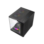 Vỏ Case VITRA CRYSTAL S1 Lite SE Black (MATX, Rad 240, Màu Đen)