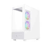 Vỏ Case Xigmatek Alphard M Arctic 3GF (Mini Tower, M-ATX, Màu Trắng, 3 Fan RGB)