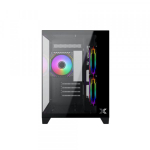 Vỏ Case Xigmatek Aqua M Nano 3GF Black (EN45509, Mini Tower, 3 Fan, Màu Đen)