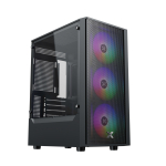 Vỏ Case Xigmatek MYX Air 3F (Mini Tower, M-ATX, Màu Đen, 3 Fan RGB)
